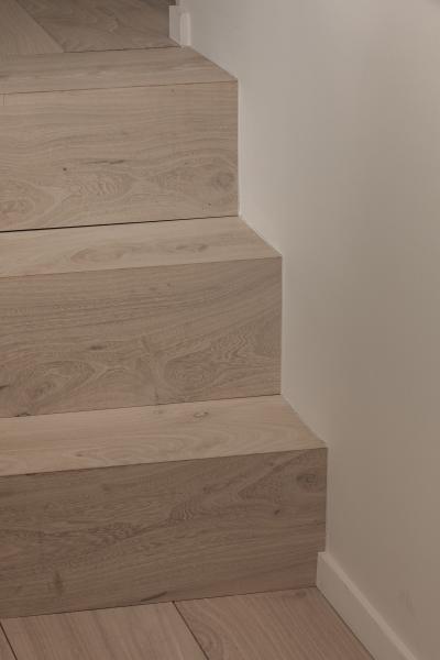 trapbekleding parket trap